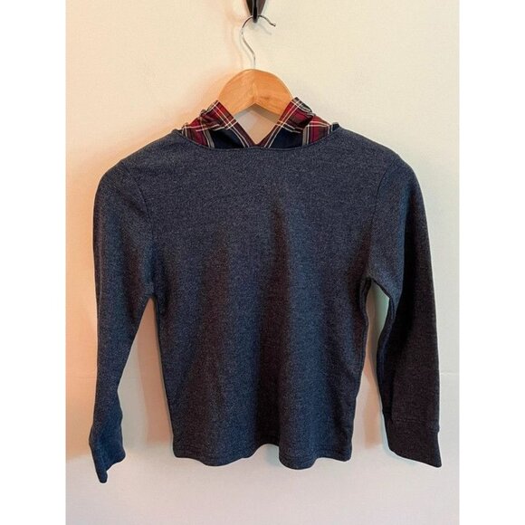 ✨ 5 For $15 ✨ Boys Children’s Place Hooded Long Sleeve Shirt Size 5/6 - Picture 1 of 5